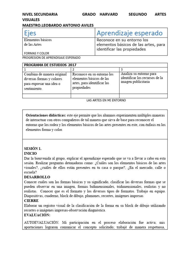 artes-2-sec-2023-2024-pdf-dibujo-aprendizaje