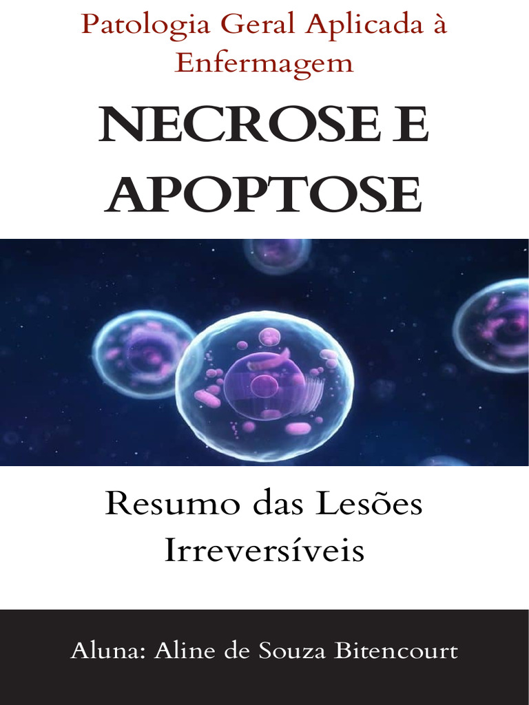 Apoptose e Necrose: Morte Celular | PDF | Necrose | Apoptose