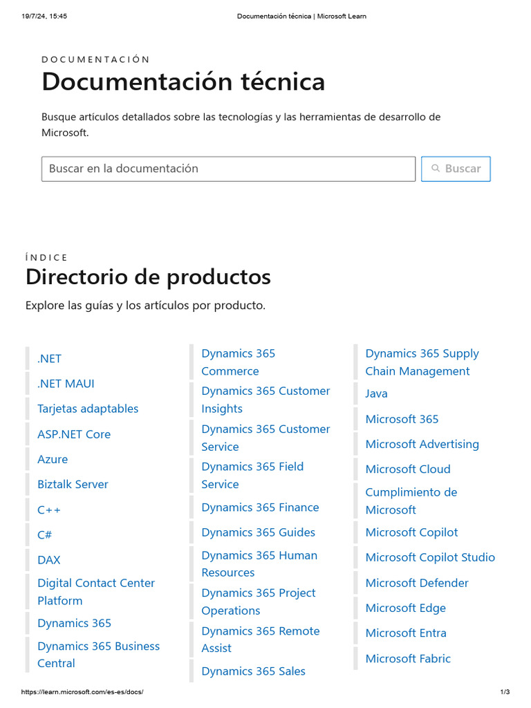 Documentación técnica de Microsoft | PDF | Microsoft | Microsoft Windows