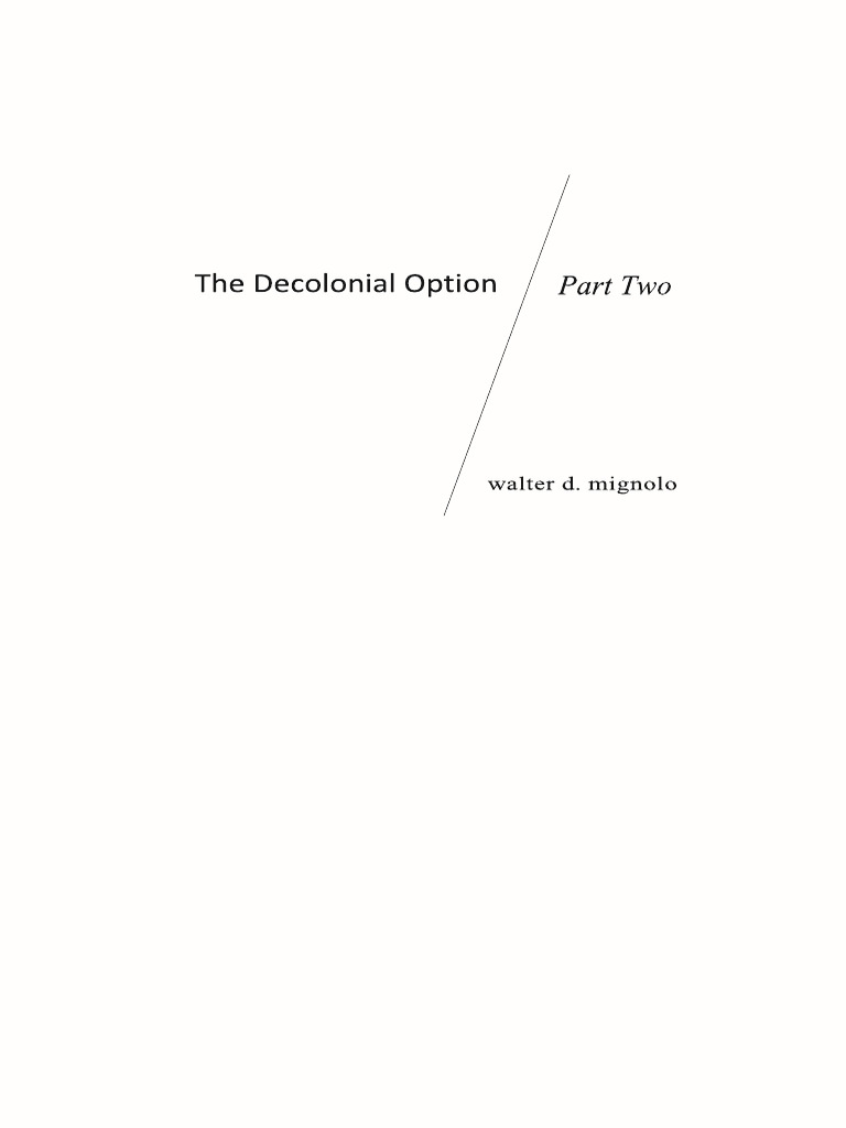 on-decoloniality-mignolo-walter-the-decolonial-option-download