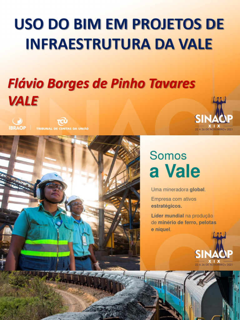 BIM em Projetos de Infraestrutura da Vale | PDF | BIM | Engenharia