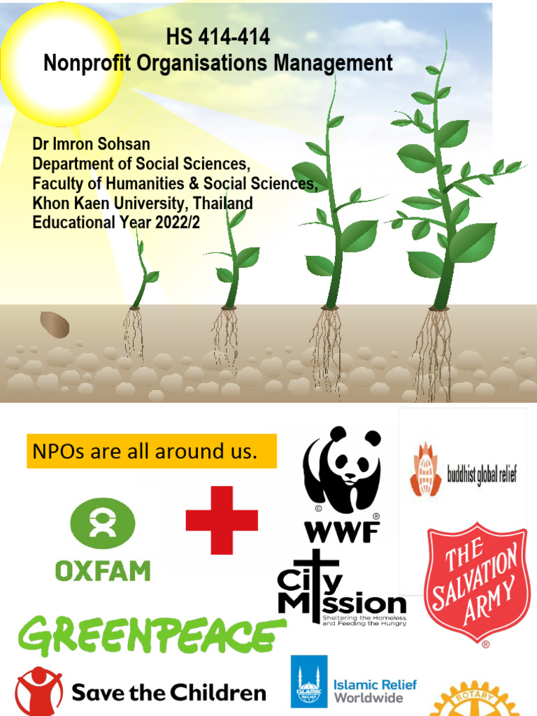 Nonprofit Organizations Overview and Impact | PDF | Nonprofit ...