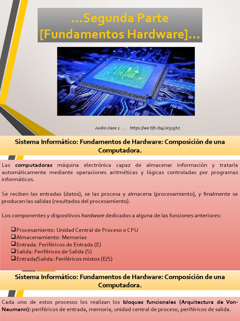 Clase2 2020 | PDF | Hardware de la computadora | Periférico