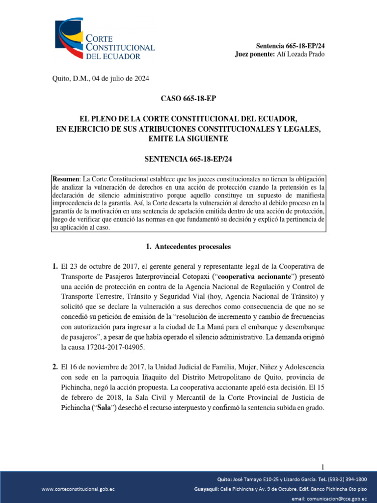 SENTENCIA | PDF | Sentencia (ley) | Caso de ley