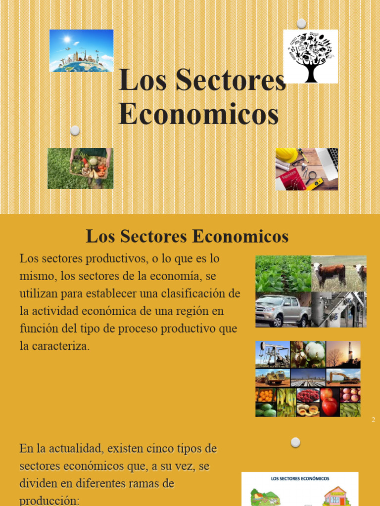 A Los Sectores Economicos | PDF | Sector secundario de la economía ...