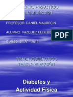 Diabetes y Actividad Fisica