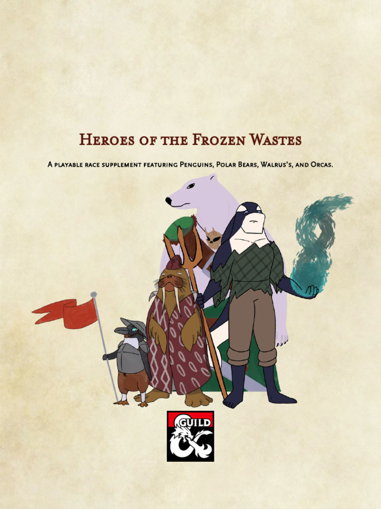Cold Races for D&D Adventures | PDF | Wizards Of The Coast