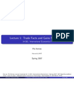1 Trade Facts and Gains From Trade