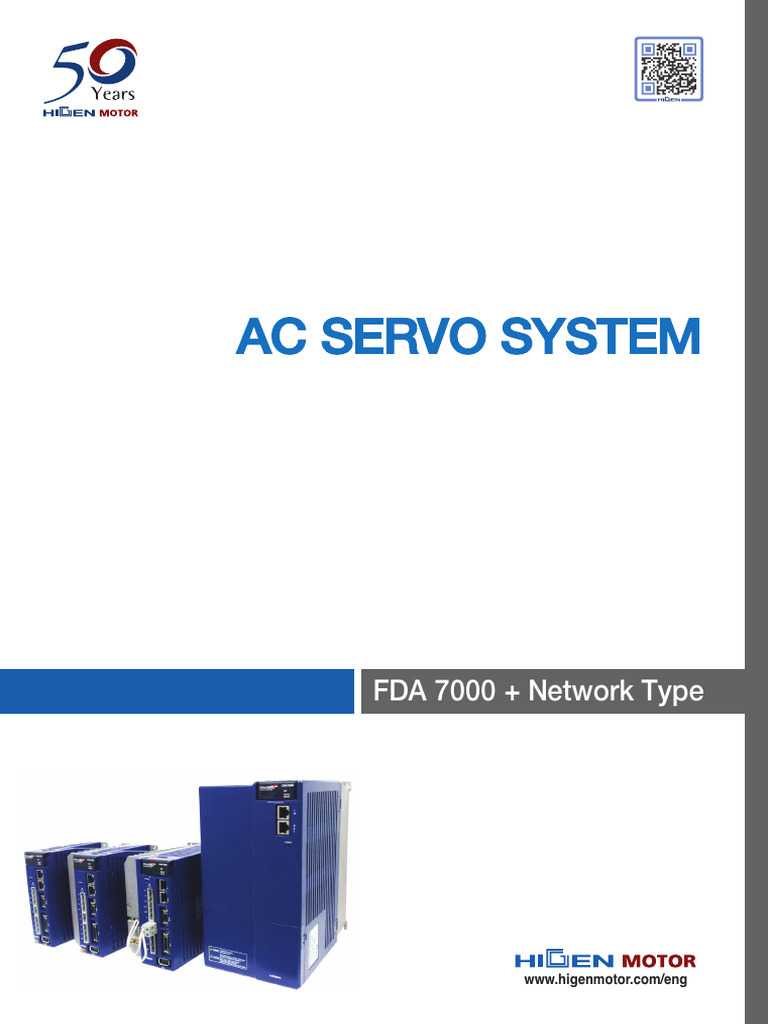 Higen FDA 7000 Series Overview | PDF | Power Supply | Servomechanism