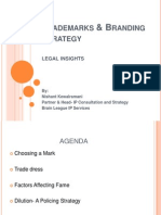 Rademarks Randing Trategy: Legal Insights