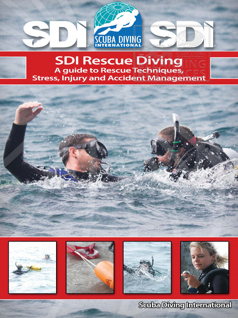 SDI Rescue Diver Manual Overview | PDF | Scuba Diving | Underwater Diving