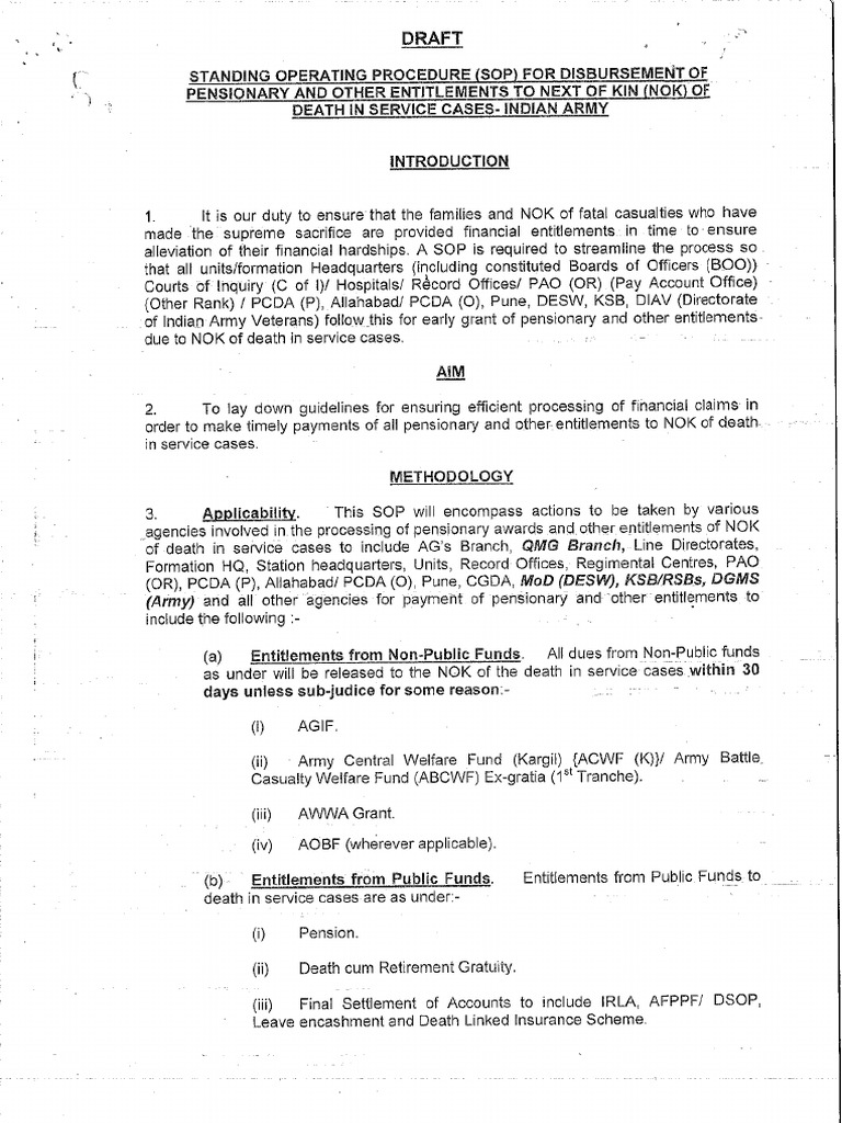 Draft SOP | PDF