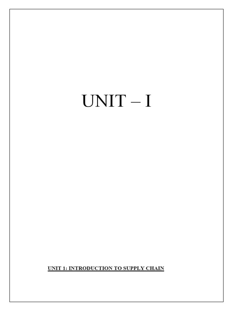 Operation And Supply Chain Management Pdf Supply Chain Supply