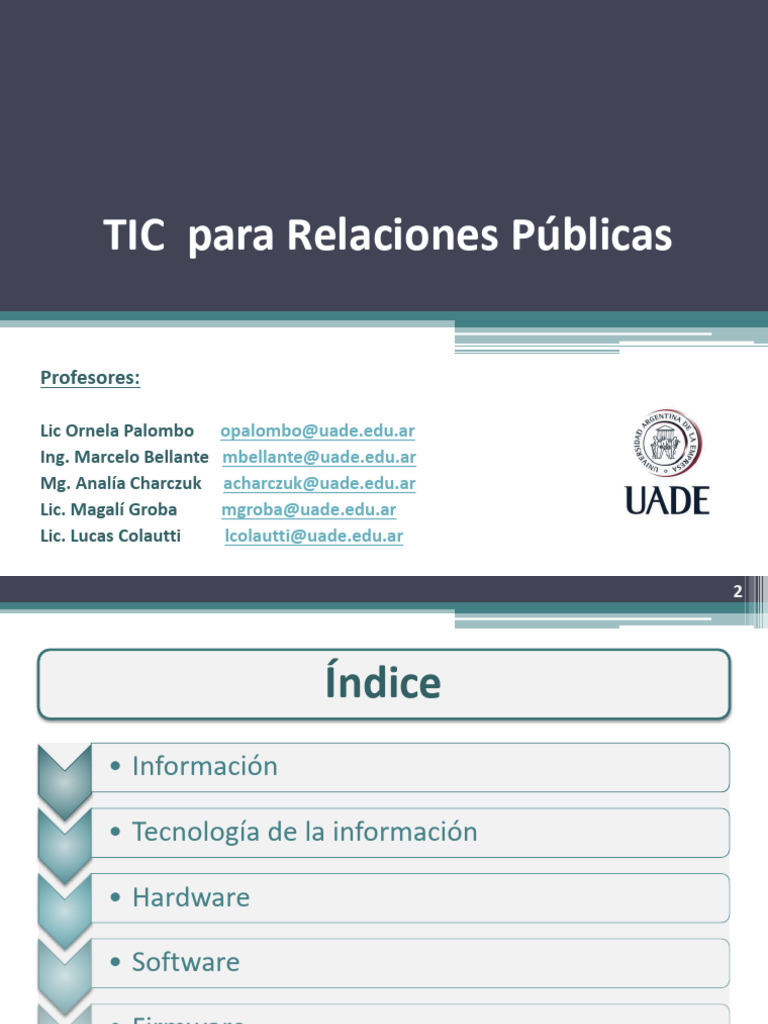 Tic unidad 1 y 2 ti hard y soft v1c2022 pdf hardware de la
