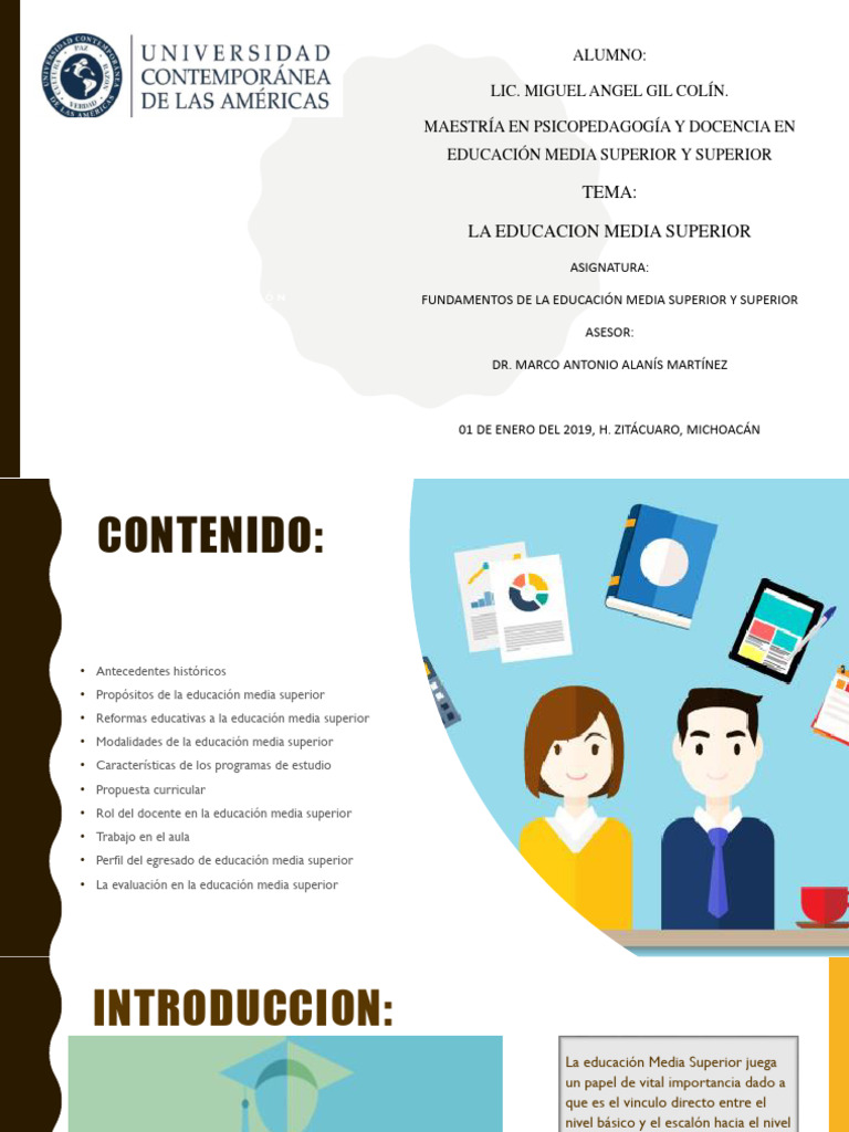 La Educacion Media Superior en Mexico | PDF | Evaluación | Maestros