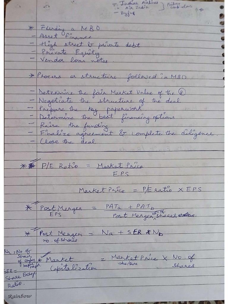 Corporate Finance Numerical | PDF