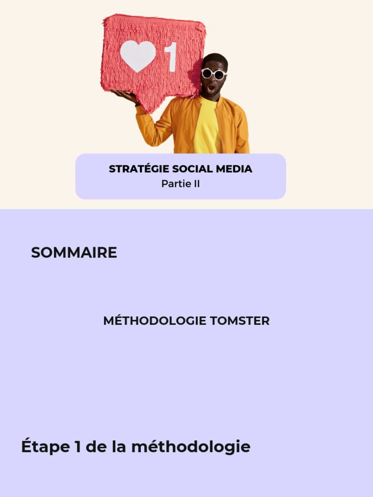Stratégie Social Media : Méthodologie TOMSTER | PDF | Réseaux sociaux ...