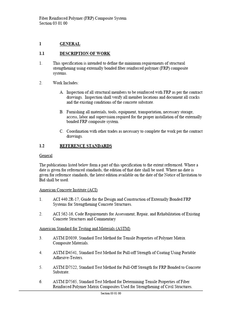 fiber-reinforced-polymer-frp-composite-system-03-01-00-en | PDF | Fibre ...