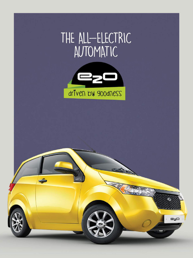 The All Electric Automatic E2o | PDF