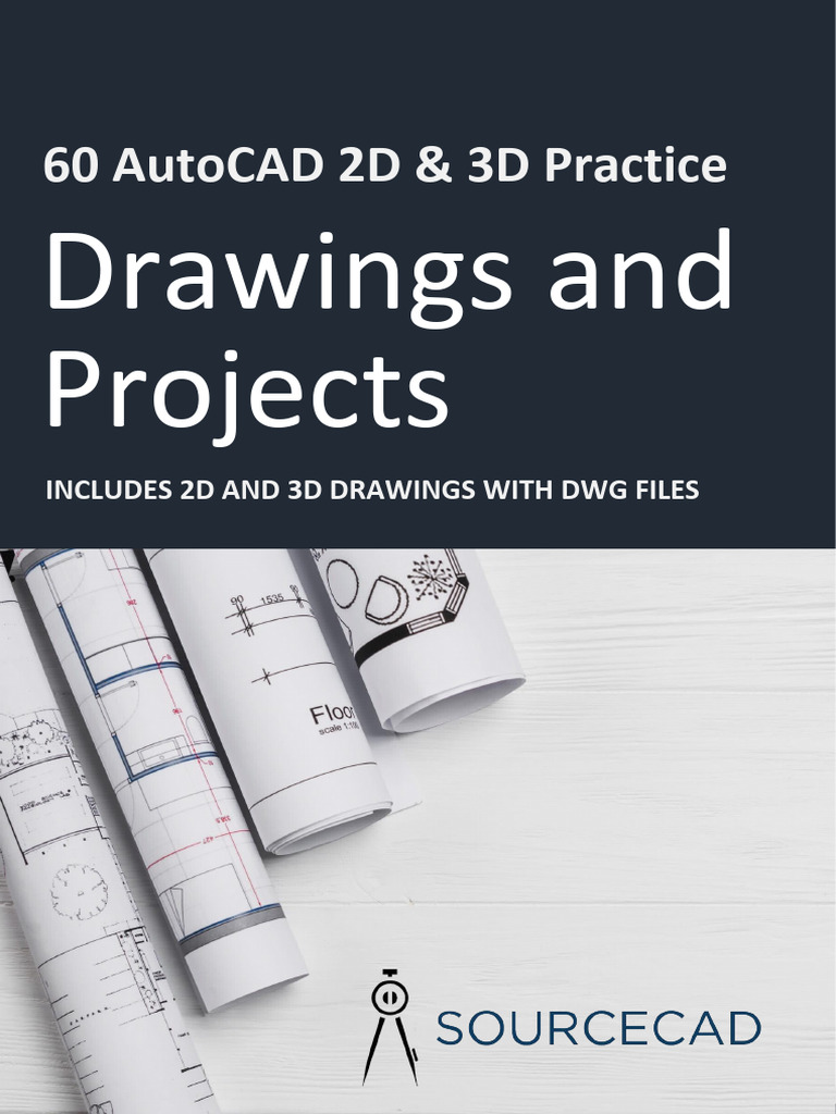 Autocad Mechanical 400 Practice Drawings For Autocad Mechanical PDF ...