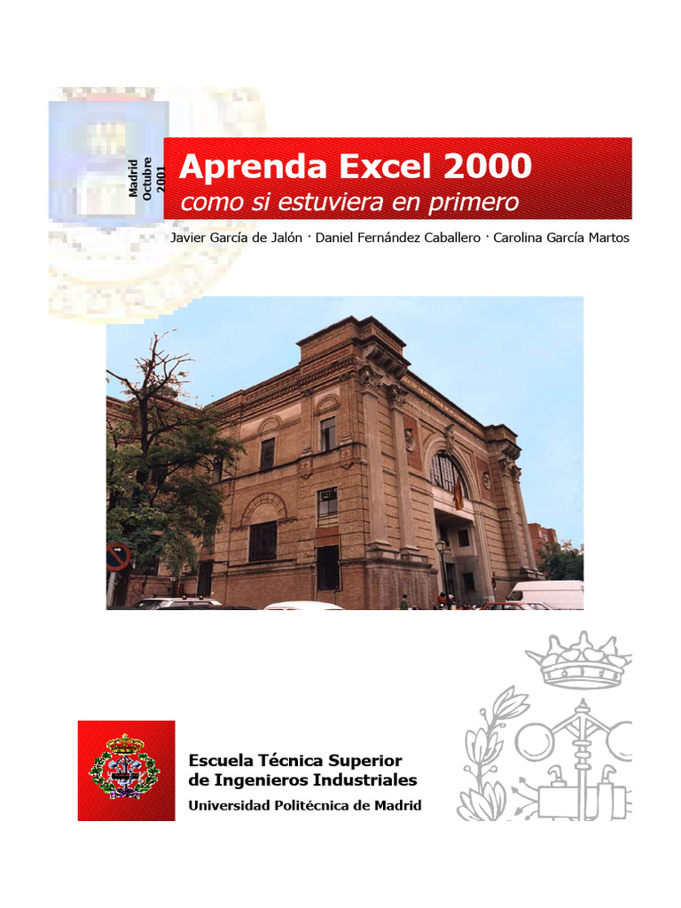 Guía Completa de Excel 2000 | PDF | Microsoft Excel | Hoja de cálculo