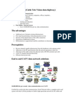 What is CATV Docsis and Cmts