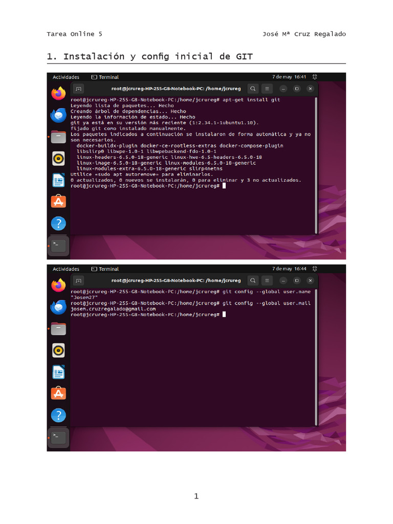 Guía Completa de Uso de GIT y GitHub | PDF | Git (software ...