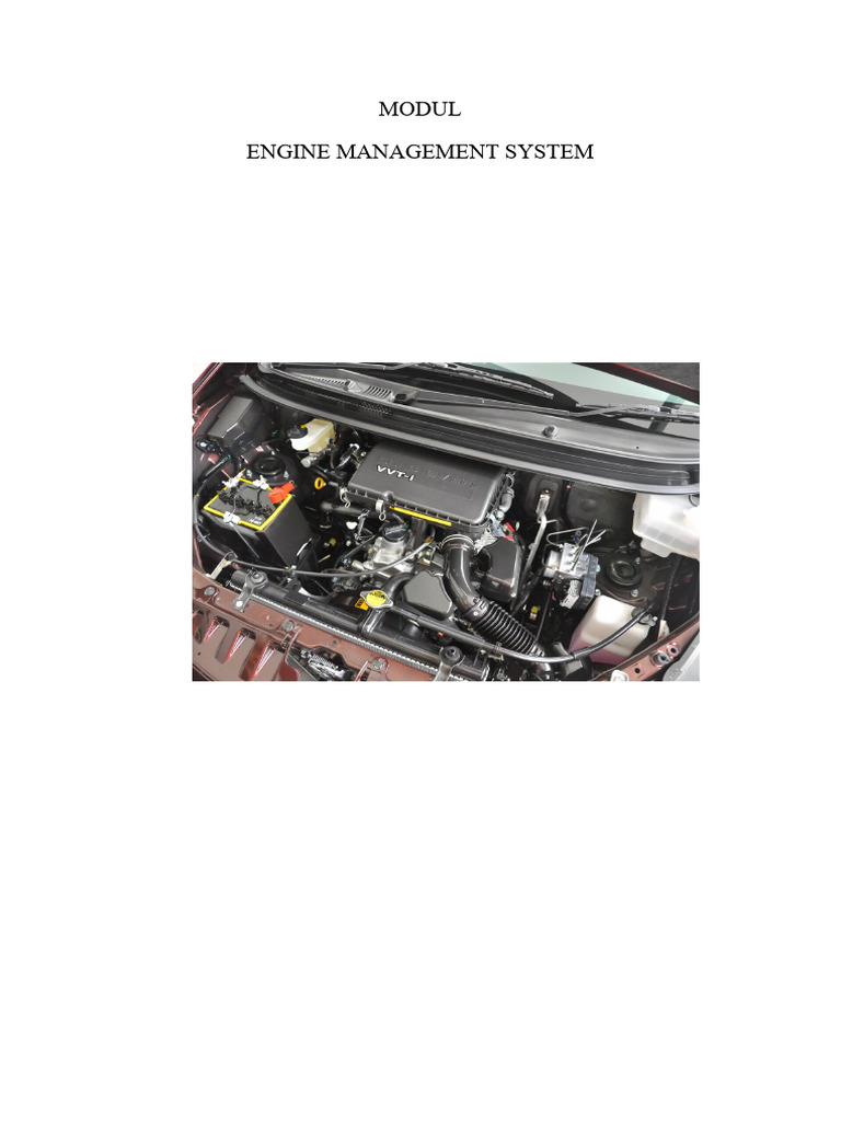 Sistem Manajemen Mesin Toyota EMS | PDF | Bisnis | Teknologi & Rekayasa