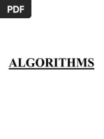 Copy of Algorithms