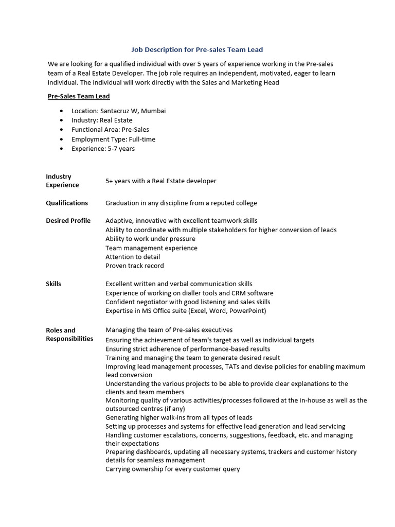 Servicenow Pre Sales Salary