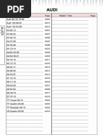 SVM Codes | PDF | Volkswagen | Audi