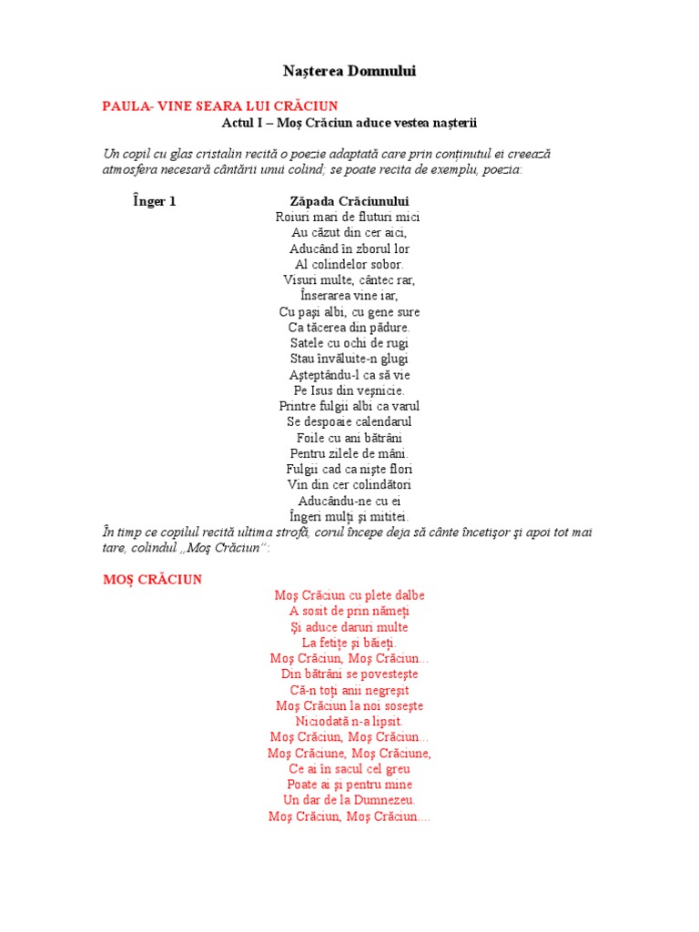 Nasterea Domnului Serbare 2011