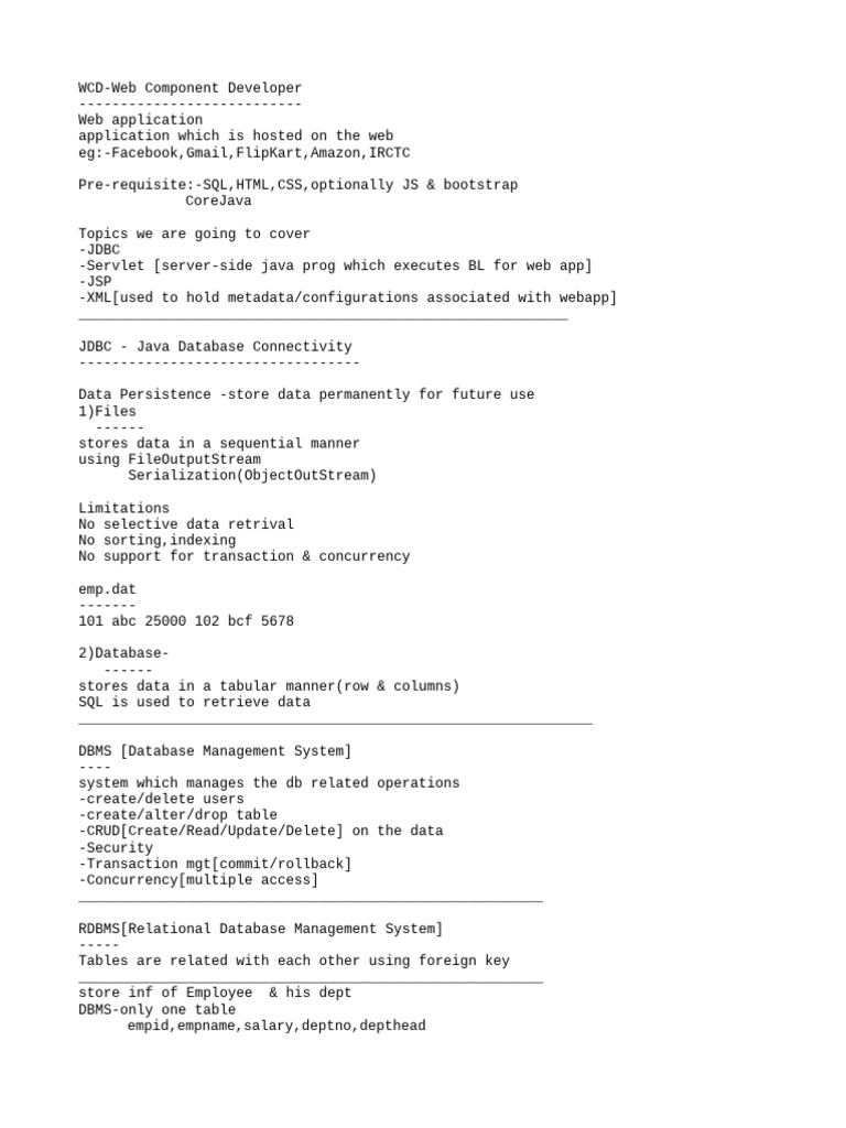 Jsp servlets pdf computing data management