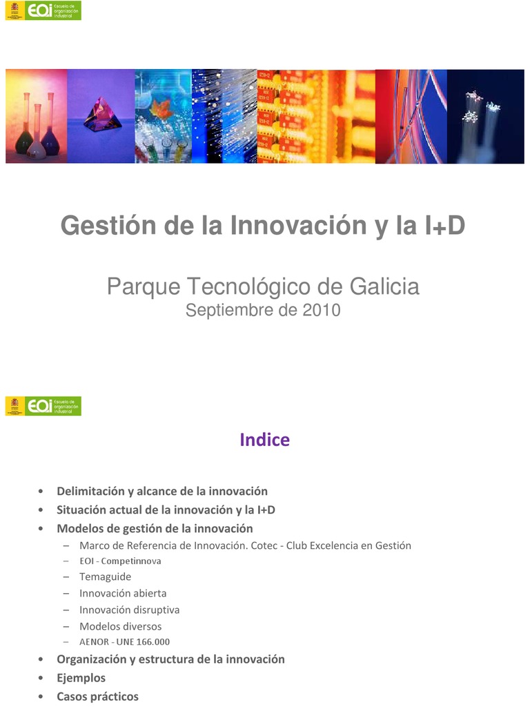 Modelo Cotec en Gestión de Innovación | PDF | Innovación | Gestión de ...
