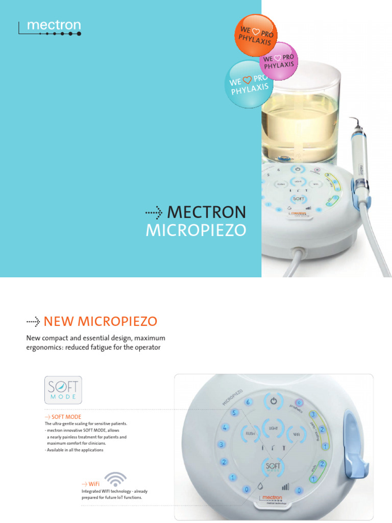 Mectron Micropiezo Brochure | PDF | Ultrasound | Clinical Medicine