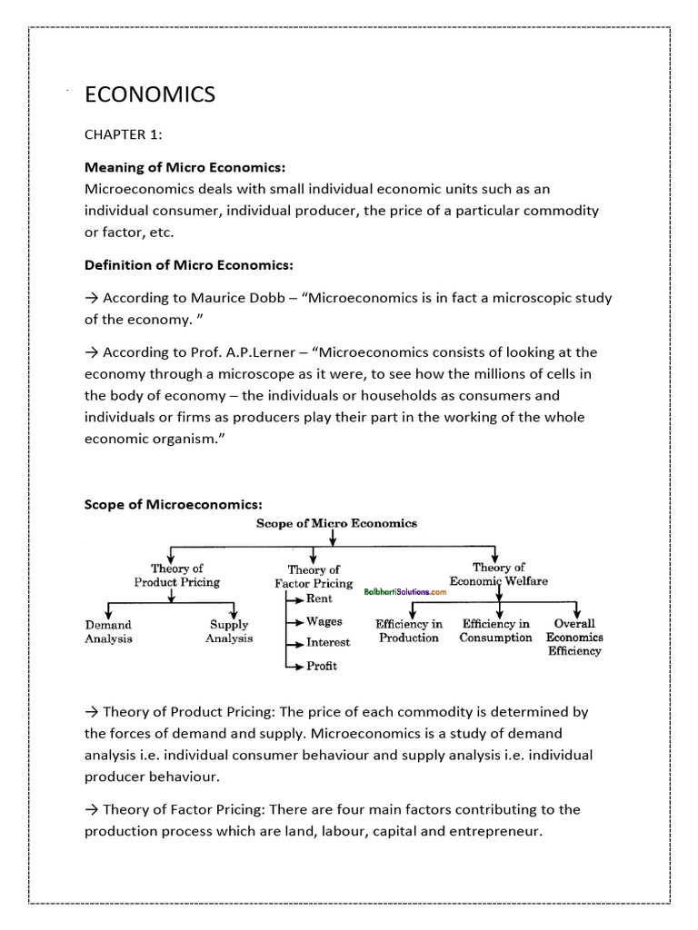 Introduction to Micro and Macro Economics | PDF | Cost Of Living ...