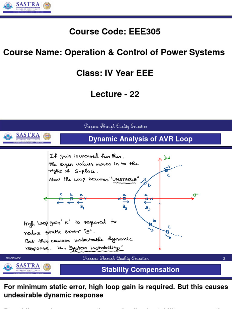 AVR Loop Stability Compensation Techniques | PDF | Feedback ...