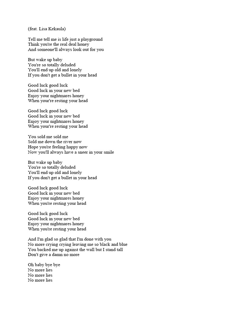 Basement Jaxx - Good Luck | PDF