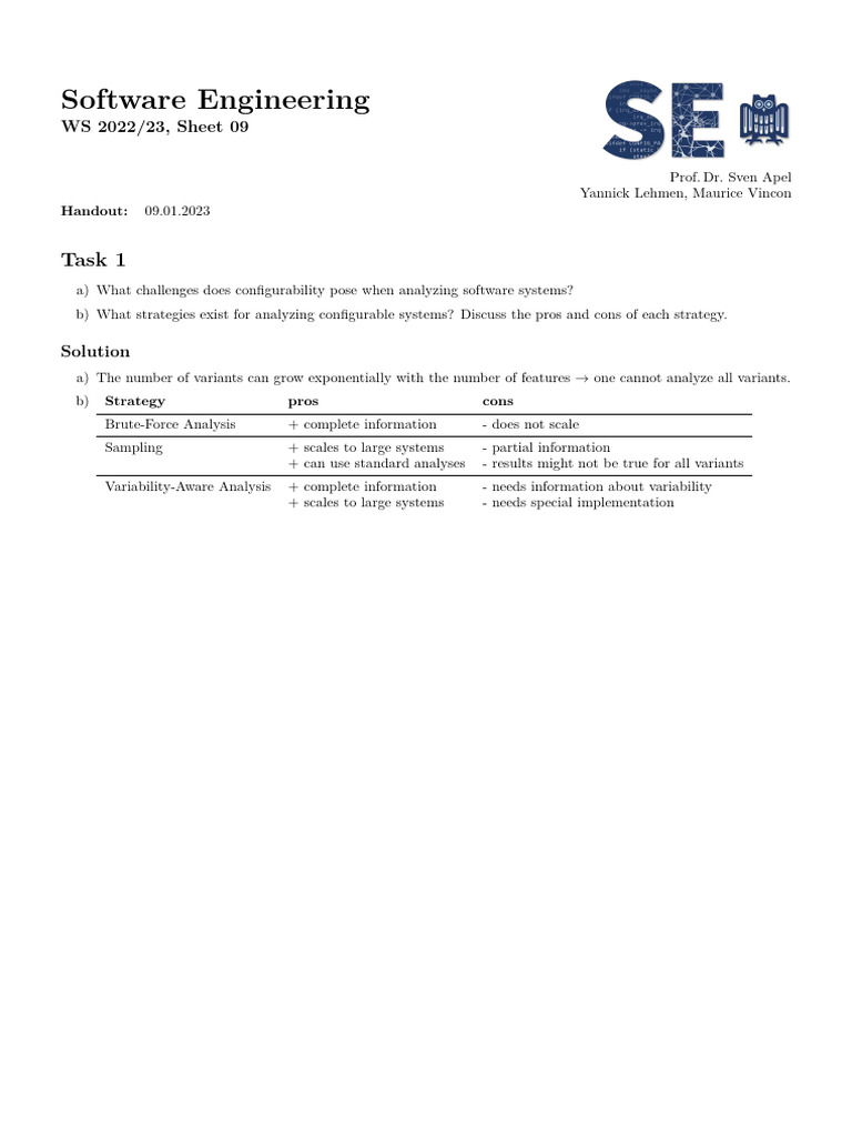 Exercise Sheet 09 Solution | PDF | Sampling (Statistics) | Applied ...