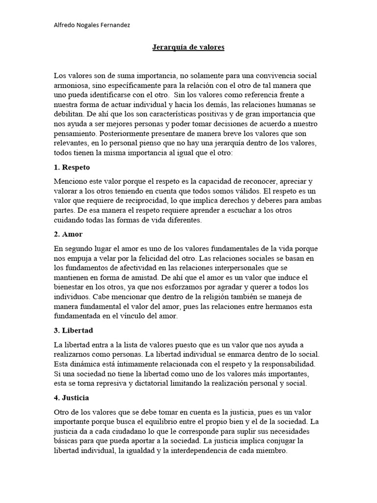 Valores | PDF | Justicia | Crimen y violencia