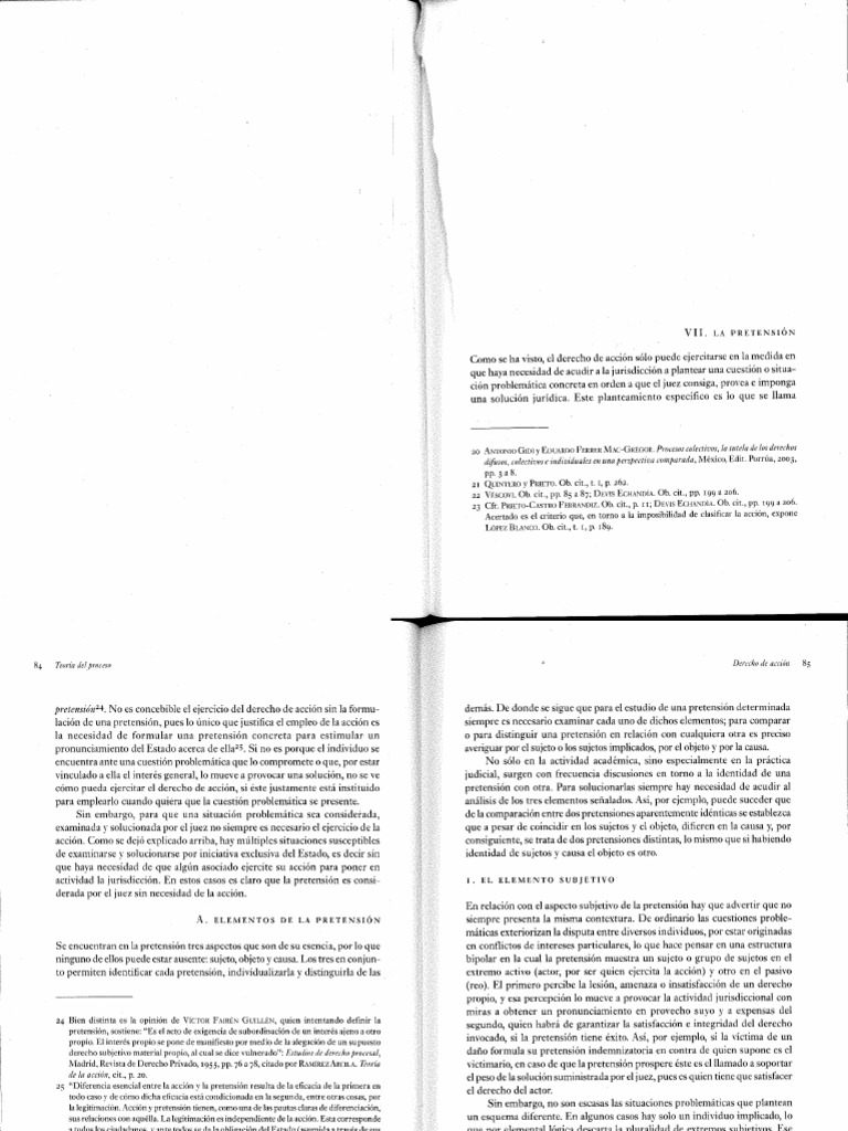 LA PRETENSIÓN (Miguel Enrique Rojas) | PDF