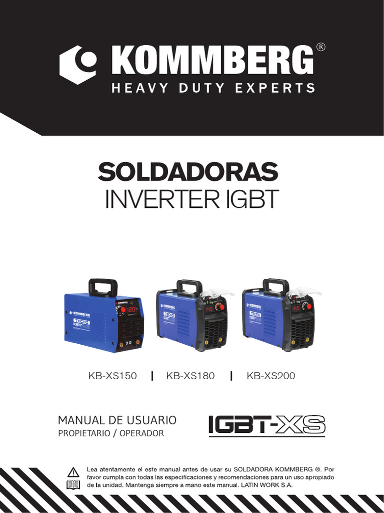 Manual KB-XS150-XS180-XS200 - 2019 | PDF | Ingenieria Eléctrica ...