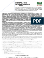 2 de Diciembre de 2011 - Moció 6 Llei Electoral