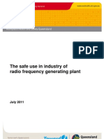The Safe Use in Industry of Radio Frequency Generating Plant