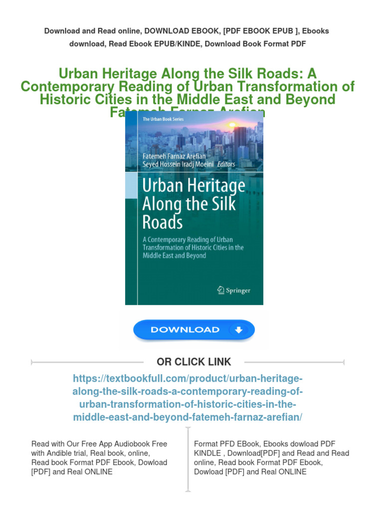 (FREE PDF Sample) Urban Heritage Along The Silk Roads A Contemporary Reading of Urban