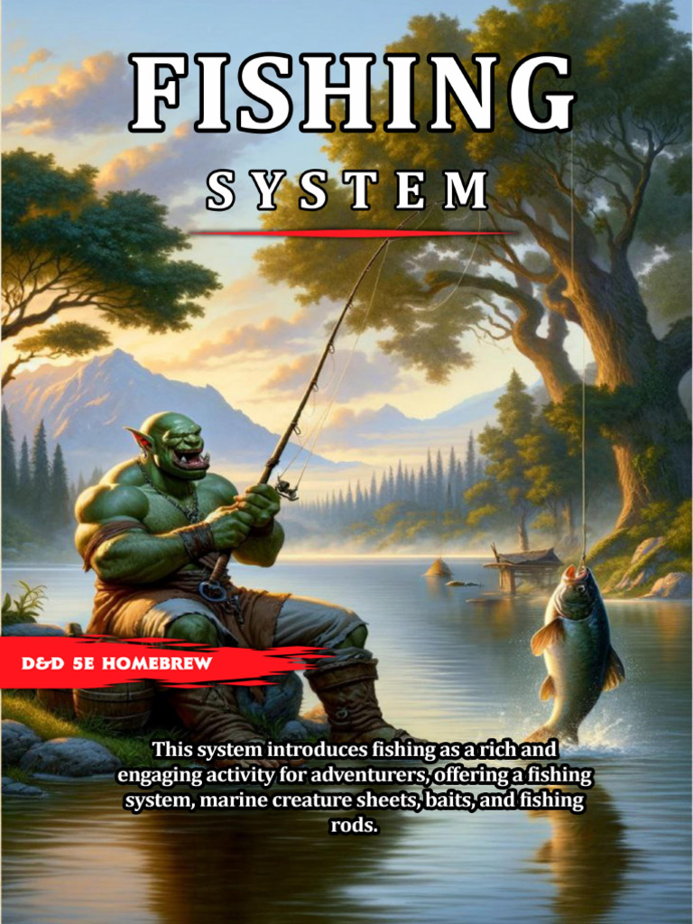 Fishing Mechanics in D&D 5E | PDF | Fishing Rod | Dungeons & Dragons