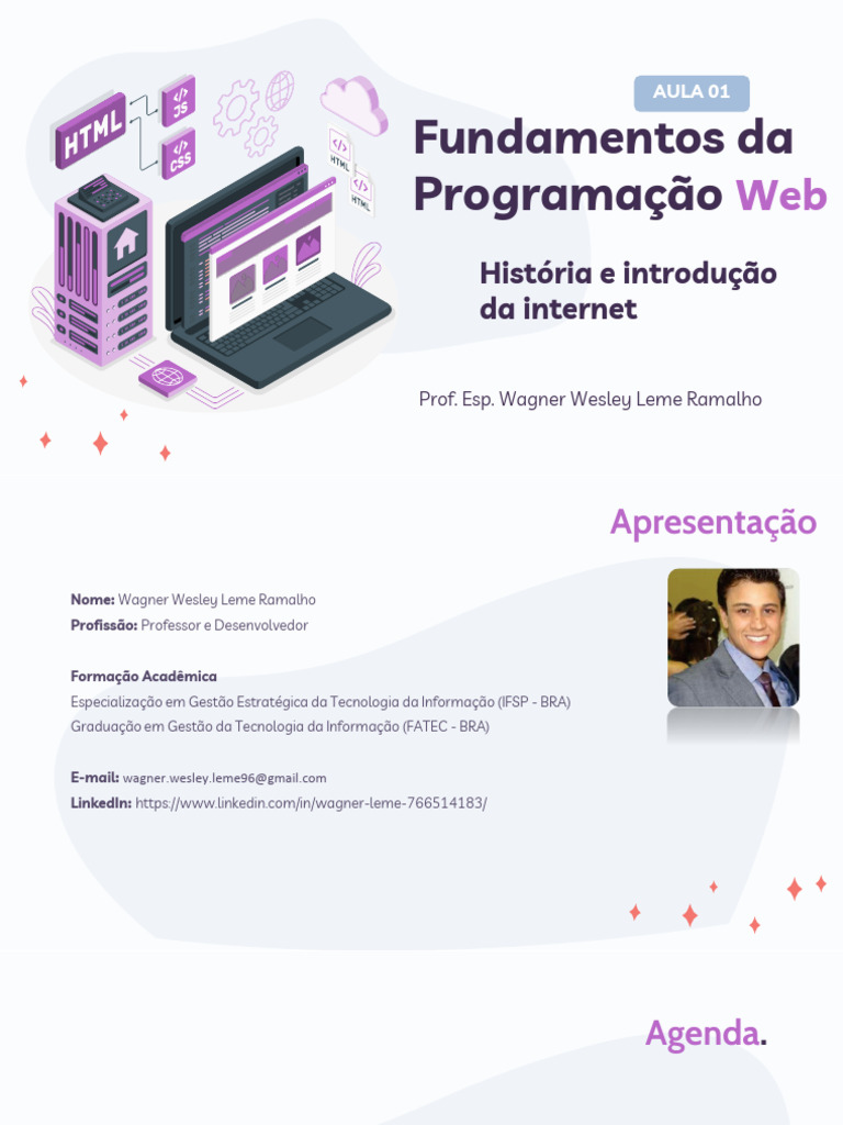História e Estrutura da Internet | PDF | Rede mundial de computadores ...