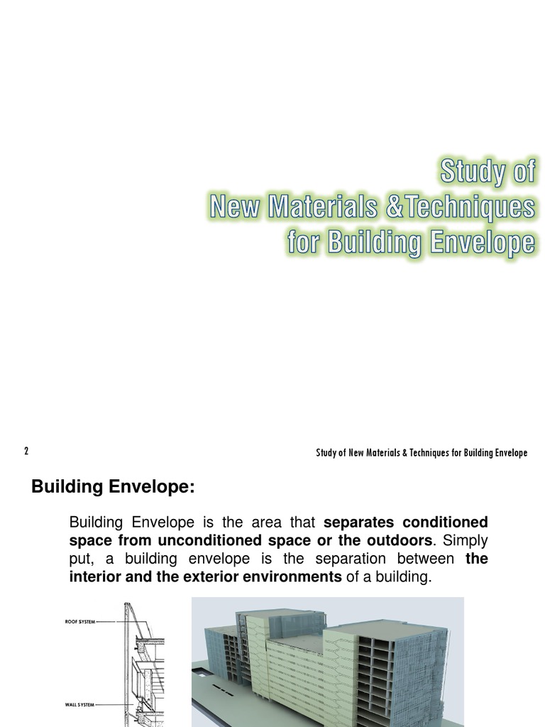 New Materials for Building Envelopes | PDF | Composite Material | Wall