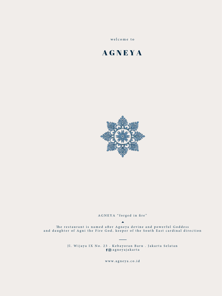 Agneya Restaurant Menu Overview | PDF | Food Ingredients | Asian Cuisine