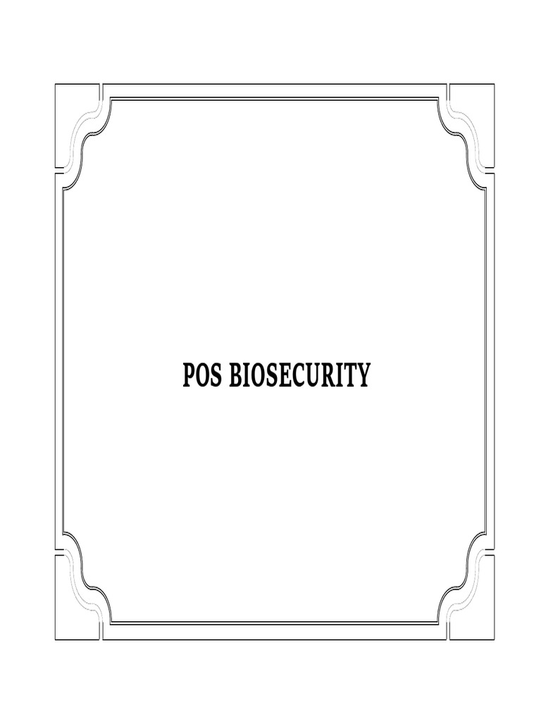 Rencana Pembangunan Pos Biosecurity | PDF